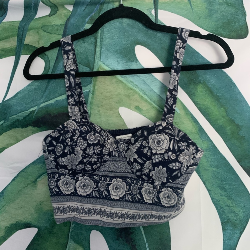 American Eagle Fitted Crop Top